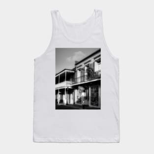 617 Chartres Street in Black and White Tank Top